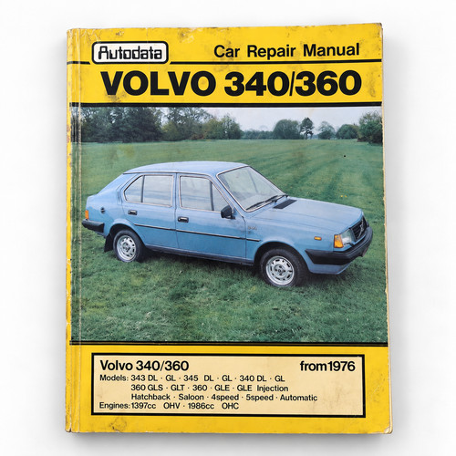 Autodata volvo 340 - autodata, car