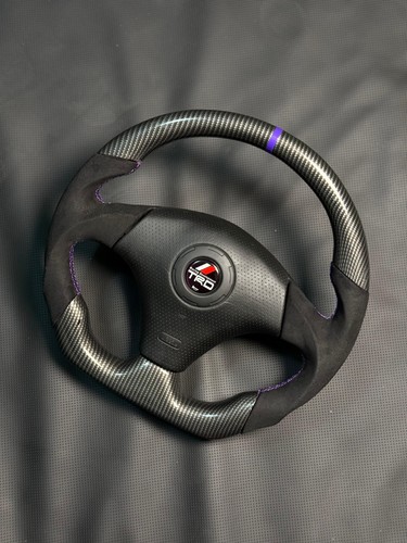 Trd carbon fiber steering - carbon,