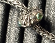 Trollbead Carved Flowers Sterling Silver. This Bead Is Now Retired.