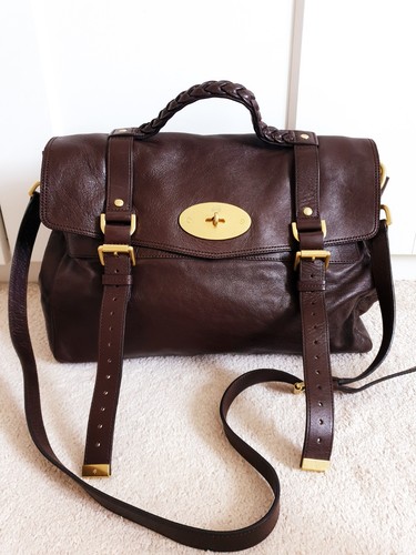 Mulberry oversized alexa dark - mulberry,