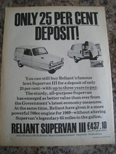 RELIANT SUPERVAN III 65 MILES