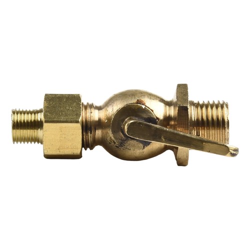 Brass petcock 4 fuel - brass,