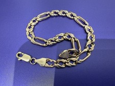 375 Solid Gold 9Ct Link Bracelet -7.5 Inch - 8.89gram  - 5mm links - Boxed