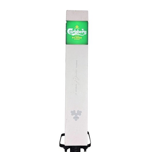 Carlsberg lager beer pump - carlsberg,