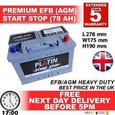 096 100 START STOP AGM 78AH