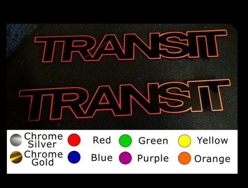 Ford transit mk7 door badges - mk7,