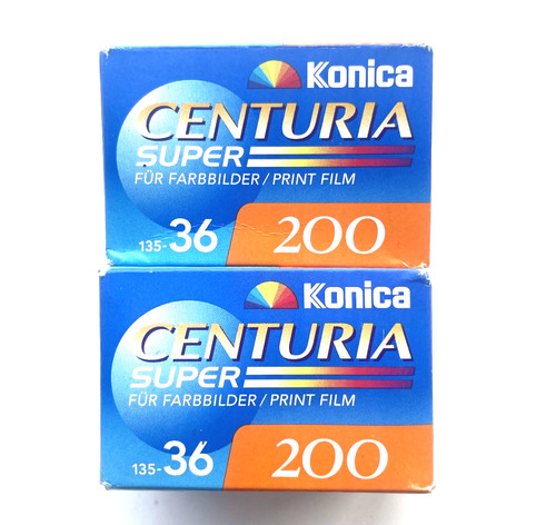 Konica centuria 200 - konica, iso