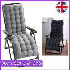 UK Sun Lounger Cushion Bench