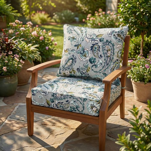 Outdoor cushion set rattan - cushion,