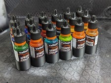 18 Bottle 3d Printed Paint