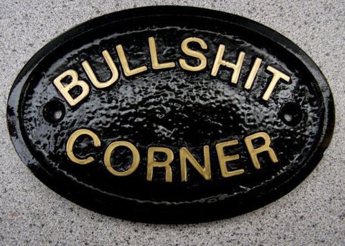 Bullshit corner house door - corner,