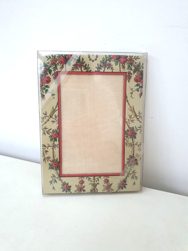 Vintage floral picture frame - vintage,