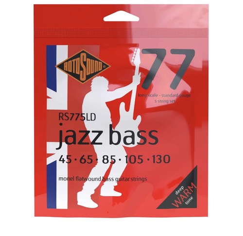 Rotosound jazz bass flatwound - jazz,