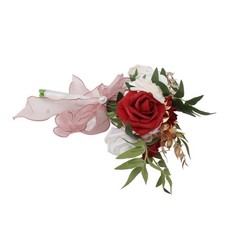Wedding Bouquets Silk Plastic Realistic Romantic Hand Bouquet For Valentine's