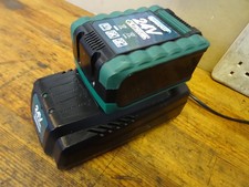 Qualcast 24v Cordless 4Ah Lawnmower Battery 24LB4005 + Charger-24LFC12 Genuine