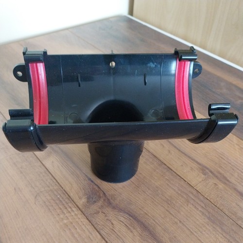 Floplast 112mm black half - 112mm,