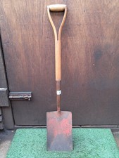 Vintage Garden Spade Wooden Y