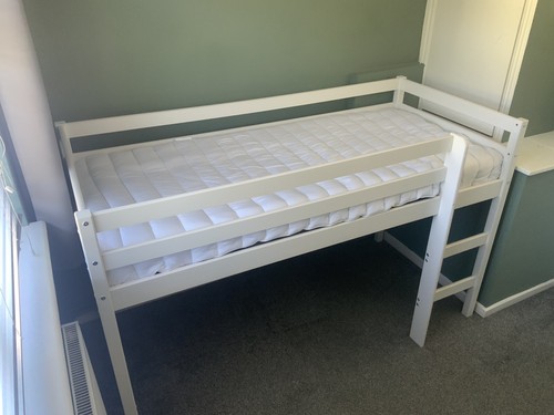 Kaycie midsleeper white shorty - kaycie,
