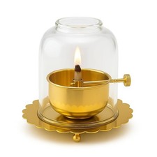 Brass Akhand Diya with