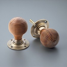 Pairs rosewood antique brass - rosewood,