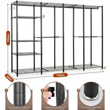 Heavy Duty Clothes Rail