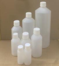100ml, 150ml, 200ml, 250ml, 500ml, 1000ml HDPE Plastic Bottles Screw cap