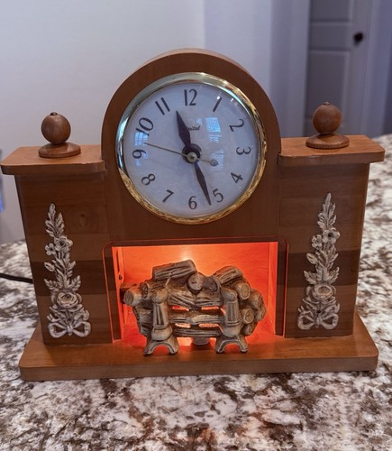 Vintage wooden united electric - vintage,