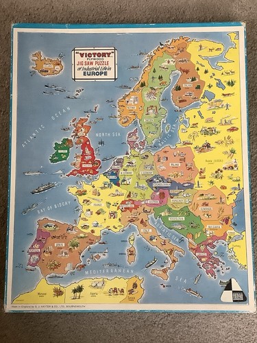 Vintage plywood victory jigsaw - vintage,
