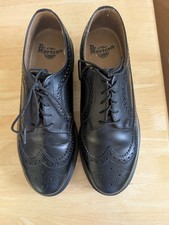 Doc Martens Black Brogues Size