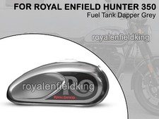 Genuine Royal Enfield Hunter 350 "Dapper Grey Petrol Fuel Tank"