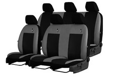 TAILORED SEAT COVERS For RENAULT TRAFIC CREW CAB 2015 - 2025 ART. LEATHER