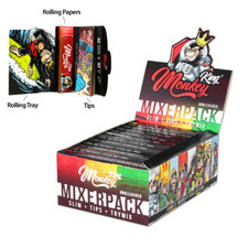 Monkey King | Mixer Pack | Includes: Rolling Papers + Tray + Filter Tips