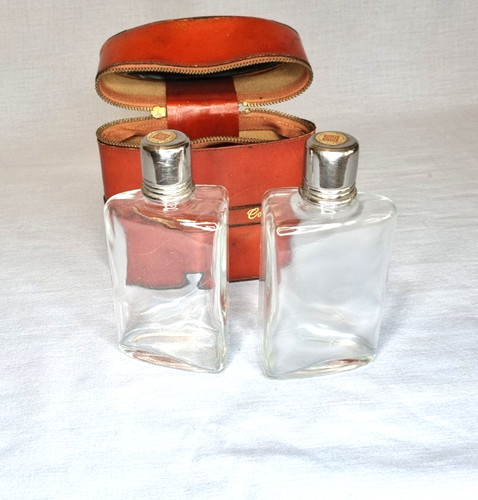 Vintage leather travel - , case