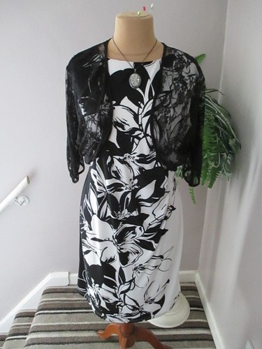 Roman black and - black, stretch