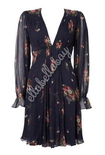 Celia birtwell topshop navy - birtwell,