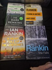 Lot Of 4 Ian Rankin 2 First Ed