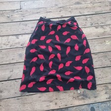 Ken Scott Wool Feather Skirt