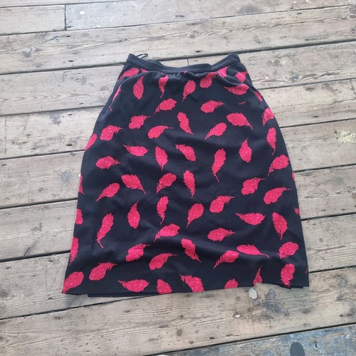 Ken scott wool feather skirt - scott,
