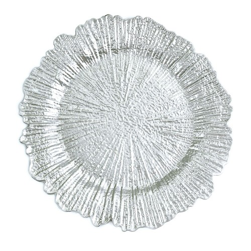 6pcs silver reef charger - 6pcs,