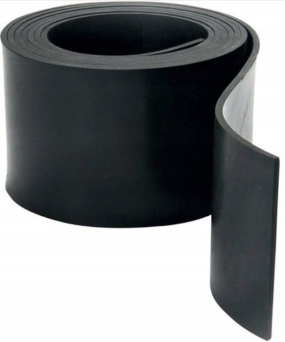 Black neoprene plain - neoprene,
