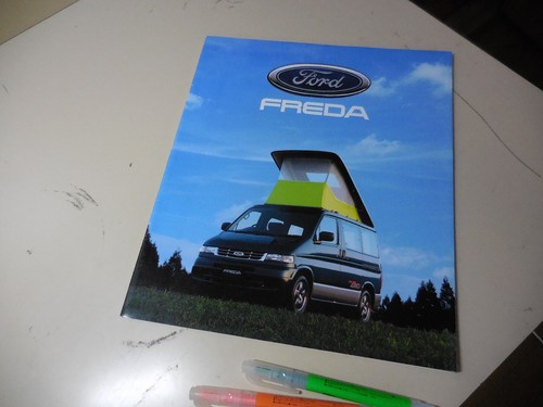 Ford freda japanese brochure - japanese,