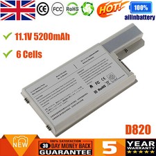 D820 Battery For Dell Latitude D830 D531 D531N Precision M4300 CF623 CF704 58Wh