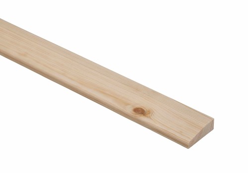 Pine chamfered architrave - 10,