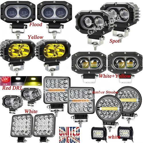 Inch led work light - 4"inch, bar