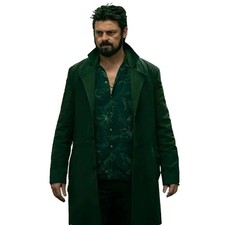 Karl Urban The Boys Billy Butcher Black Long Trench Coat Leather Cotton Coat