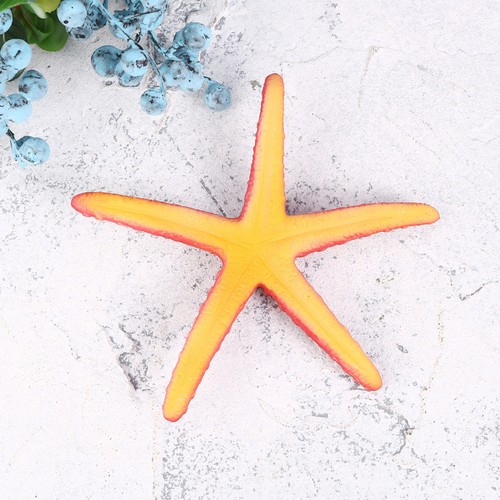 Artificial red sea star - artificial,