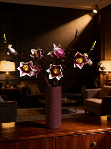 Vase for lego - vase, magnolia