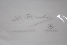 Genuine Mercedes-Benz Front Windshield G Daimler Signature Sticker A0045847338