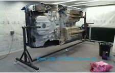 Car rollover jig universal with wheel kit and connecting bar heavy duty