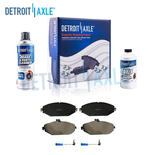 Front ceramic brake pads - ceramic, +